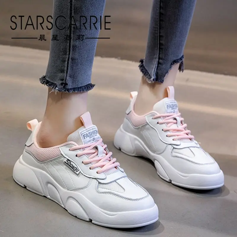Genuine leather white shoes women's autumn new style 2021 flat-soled single shoes lace-up casual breathable women's shoes trend
Genuine leather white shoes women's autumn new style 2021 flat-soled single shoes lace-up casual breathable women's shoes trend