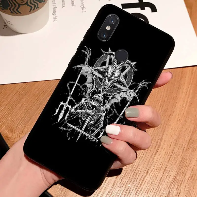 Goat Head Satan fahsion design pattern Phone Case For Xiaomi Redmi note 7 8 9 t k30 max3 9 s 10 pro lite Anti-fall funda
Goat Head Satan fahsion design pattern Phone Case For Xiaomi Redmi note 7 8 9 t k30 max3 9 s 10 pro lite Anti-fall funda