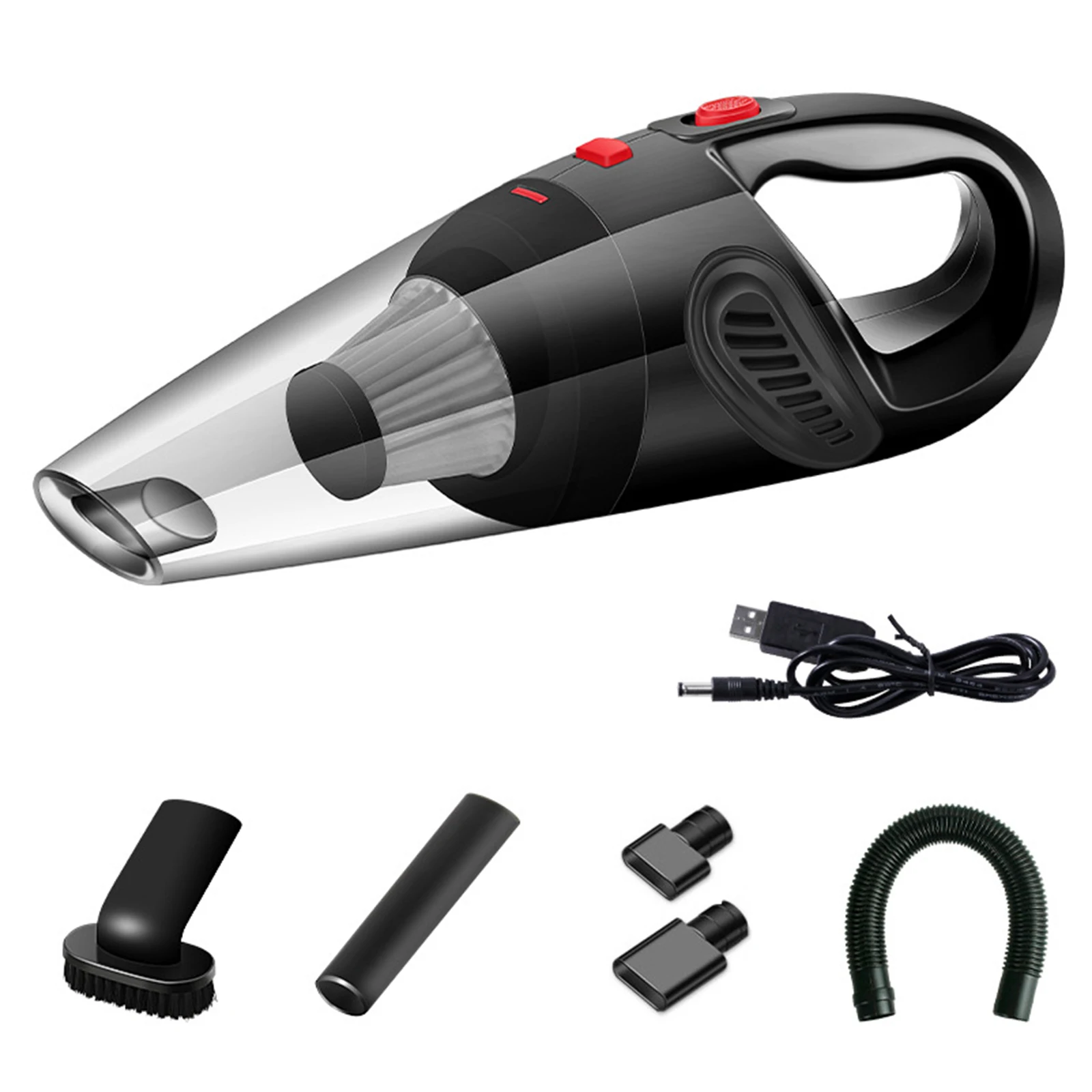 Handheld Vacuum Cleaner USB Rechargeable Wet Dry Dual-use Cordless Vacuum for Home Car Cleaning
Handheld Vacuum Cleaner USB Rechargeable Wet Dry Dual-use Cordless Vacuum for Home Car Cleaning