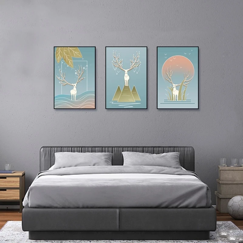 Nordic Style Home Decoration Painting Art Elk Polar Bear Poster Art Painting Office Bedroom Abstract Painting Home Decor Gift
Nordic Style Home Decoration Painting Art Elk Polar Bear Poster Art Painting Office Bedroom Abstract Painting Home Decor Gift