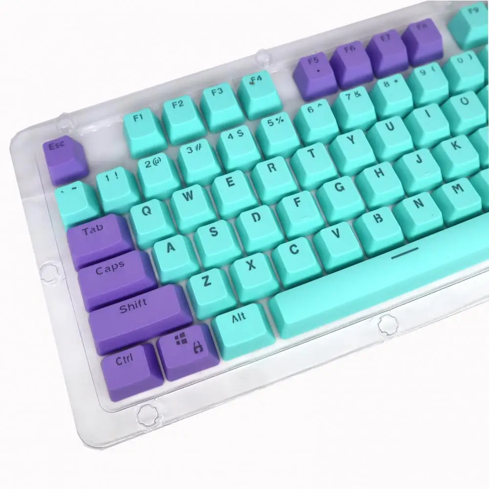 PBT Mechanical Key Cap Backlight Keycaps 104 Keys three Color Key Cap For Cherry MX Mechanical Keyboard Key Cap Switches
PBT Mechanical Key Cap Backlight Keycaps 104 Keys three Color Key Cap For Cherry MX Mechanical Keyboard Key Cap Switches