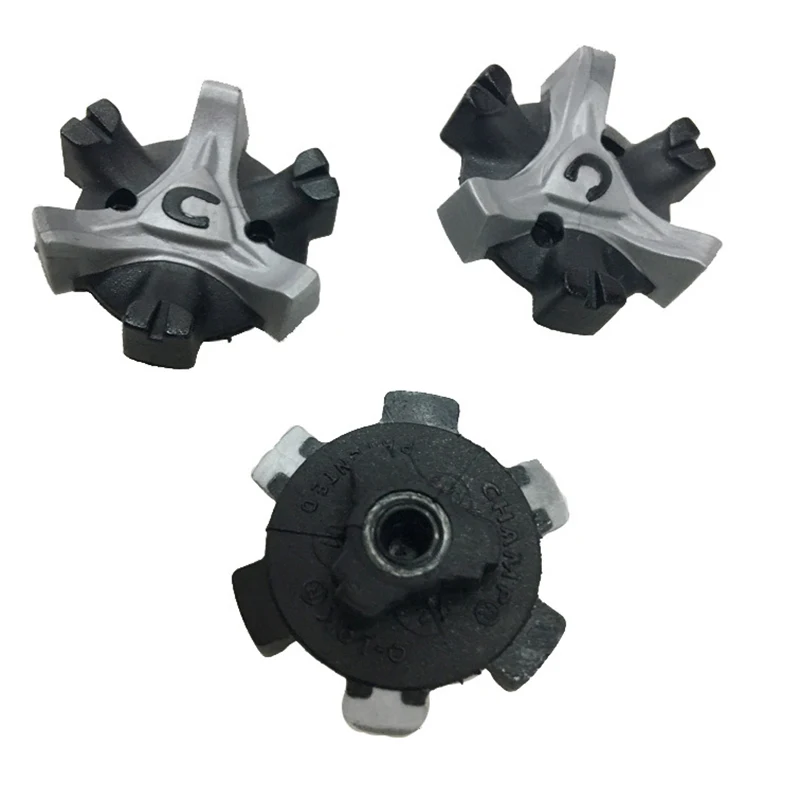 3 Pieces Golf Spikes Triple-cornered Card Bit Black/Silver Gray Two-Tone Nails Classic Golf Cleats
3 Pieces Golf Spikes Triple-cornered Card Bit Black/Silver Gray Two-Tone Nails Classic Golf Cleats
