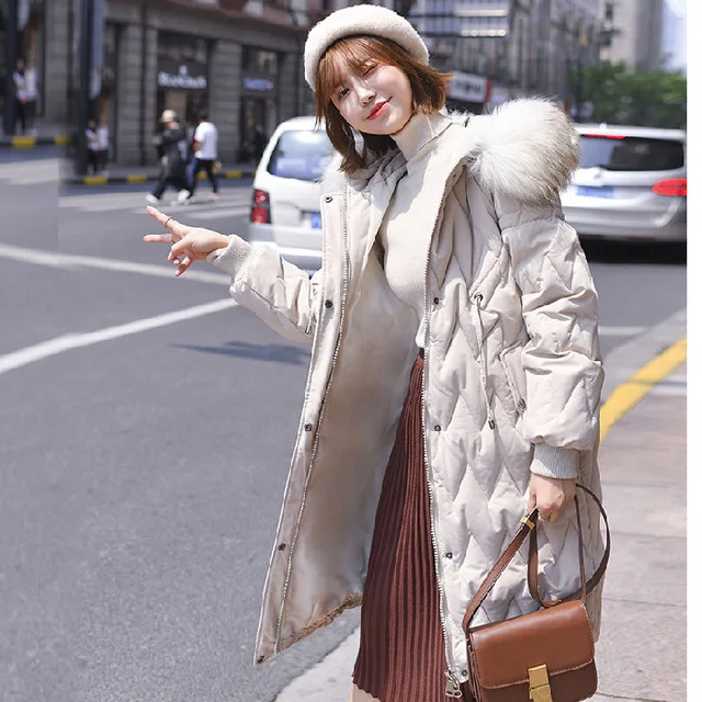 Fur Collar Hooded Thick Warm Long Parkas Women 2020 New Slim Cotton Padded Coat Jacket Parka Overcoat Outerwear Female
Fur Collar Hooded Thick Warm Long Parkas Women 2020 New Slim Cotton Padded Coat Jacket Parka Overcoat Outerwear Female