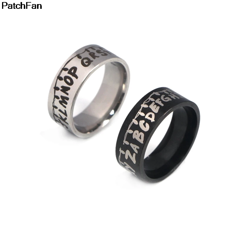 A3311 Patchfan Stranger Things Simple Style Men Ring Women Engagement Ring Elegant Temperament Jewelry Gift
A3311 Patchfan Stranger Things Simple Style Men Ring Women Engagement Ring Elegant Temperament Jewelry Gift