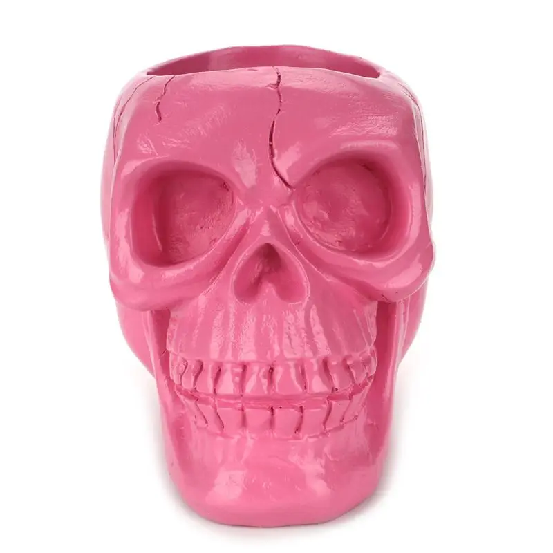 Creative Pink Skull Ornament Skeleton Pen Holder Desktop Pencil Organizer Makeup 1XCE
Creative Pink Skull Ornament Skeleton Pen Holder Desktop Pencil Organizer Makeup 1XCE