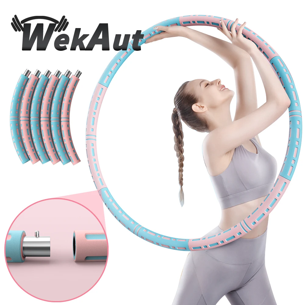 6/8 Parts Detachable Stainless Steel Sport Hoop Fitness Training Gym At Home Massage Waist Ring Weight Loss Hulla Circle
6/8 Parts Detachable Stainless Steel Sport Hoop Fitness Training Gym At Home Massage Waist Ring Weight Loss Hulla Circle
