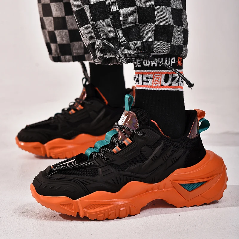 Ins New Mechanical Style Spring Autumn Fashion Breathable Men's Chunky Sneakers Street Style Plus Size 45 Adult Man Casual Shoes
Ins New Mechanical Style Spring Autumn Fashion Breathable Men's Chunky Sneakers Street Style Plus Size 45 Adult Man Casual Shoes