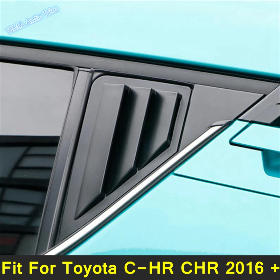 Lapetus Auto Styling Rear Door Window Vent Louvers Scoop Cover Trim ABS For Toyota C-HR CHR 2016 - 2021 Black / Carbon Fiber
Lapetus Auto Styling Rear Door Window Vent Louvers Scoop Cover Trim ABS For Toyota C-HR CHR 2016 - 2021 Black / Carbon Fiber