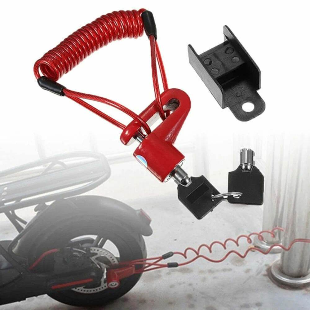 Scooter lock Anti-Theft Disc Brakes Lock with Steel Wire for M365 Electric Scooter Skateboard Wheels Lock Disc Brake
Scooter lock Anti-Theft Disc Brakes Lock with Steel Wire for M365 Electric Scooter Skateboard Wheels Lock Disc Brake