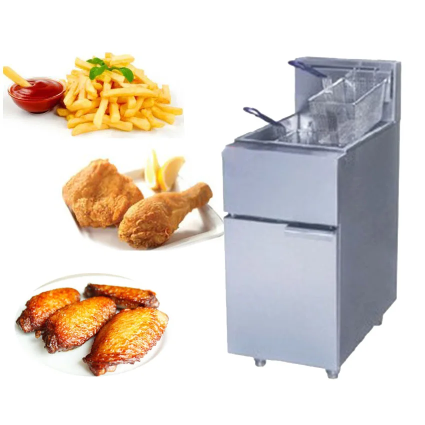 1PC FY-2G commercial Vertical GAS type fryer deep fryer fried furnace frying pan Two tube blast furnace gas
1PC FY-2G commercial Vertical GAS type fryer deep fryer fried furnace frying pan Two tube blast furnace gas