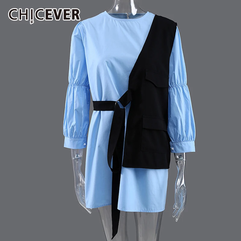 CHICEVER Casual Two Piece Set Womens Round Collar Long Sleeve Shirt Bandage Back Vests Autumn Sets Female Clothing 2021 Fashion
CHICEVER Casual Two Piece Set Womens Round Collar Long Sleeve Shirt Bandage Back Vests Autumn Sets Female Clothing 2021 Fashion