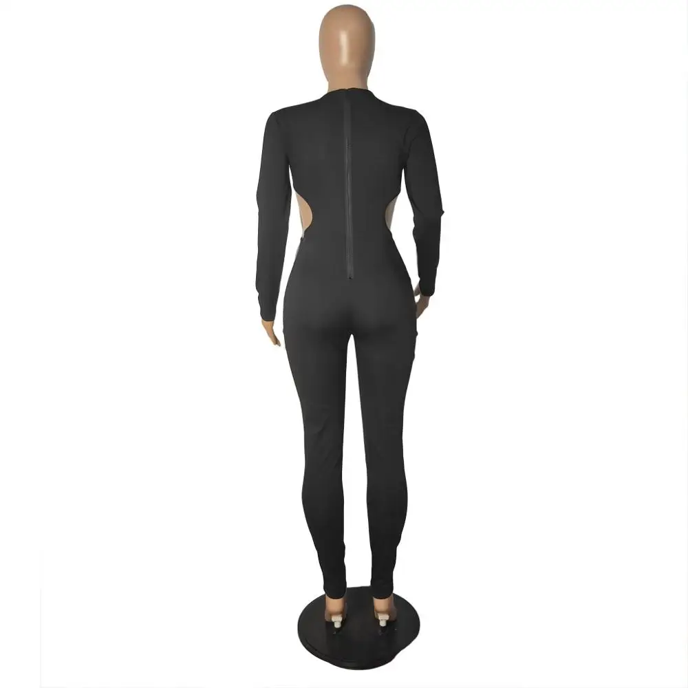 Side Hollow Out All Black High Waisted Pencil Pants One Piece Trousers Women Long Sleeve Party Jumpsuit Rompers Hot Sale
Side Hollow Out All Black High Waisted Pencil Pants One Piece Trousers Women Long Sleeve Party Jumpsuit Rompers Hot Sale