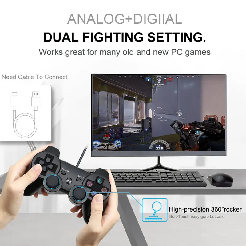 Беспроводной игровой джойстик с Bluetooth контроллер для PS3 игровая консоль геймпад