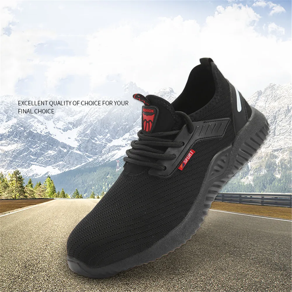 dewbest Indestructible Shoes Men Safety Work Shoes with Steel Toe Cap Puncture-Proof Boots Lightweight Breathable Sneakers
dewbest Indestructible Shoes Men Safety Work Shoes with Steel Toe Cap Puncture-Proof Boots Lightweight Breathable Sneakers