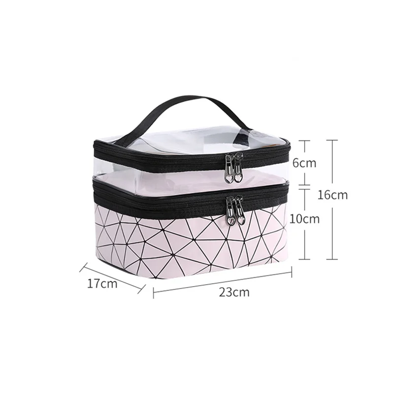 Multifunction Travel Clear Makeup Bag Fashion Cosmetic Bag Toiletries Organizer Waterproof Females Storage Make Up Cases
Multifunction Travel Clear Makeup Bag Fashion Cosmetic Bag Toiletries Organizer Waterproof Females Storage Make Up Cases