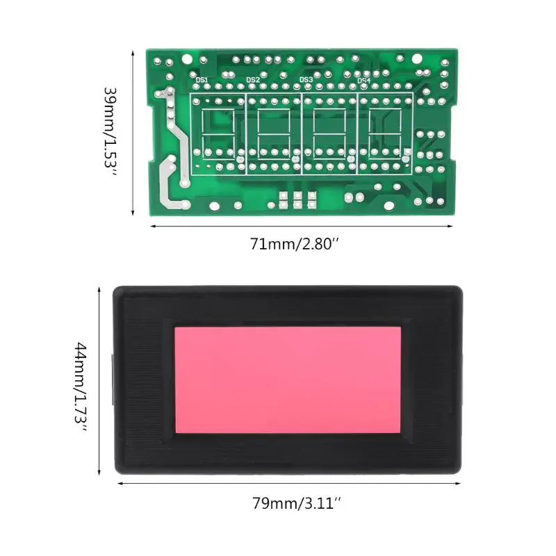 ICL7107 Digital Ammeter Kit DIY Module DC 5V 35mA 70.6x39mm DIY Kits Amp Current Meter
ICL7107 Digital Ammeter Kit DIY Module DC 5V 35mA 70.6x39mm DIY Kits Amp Current Meter