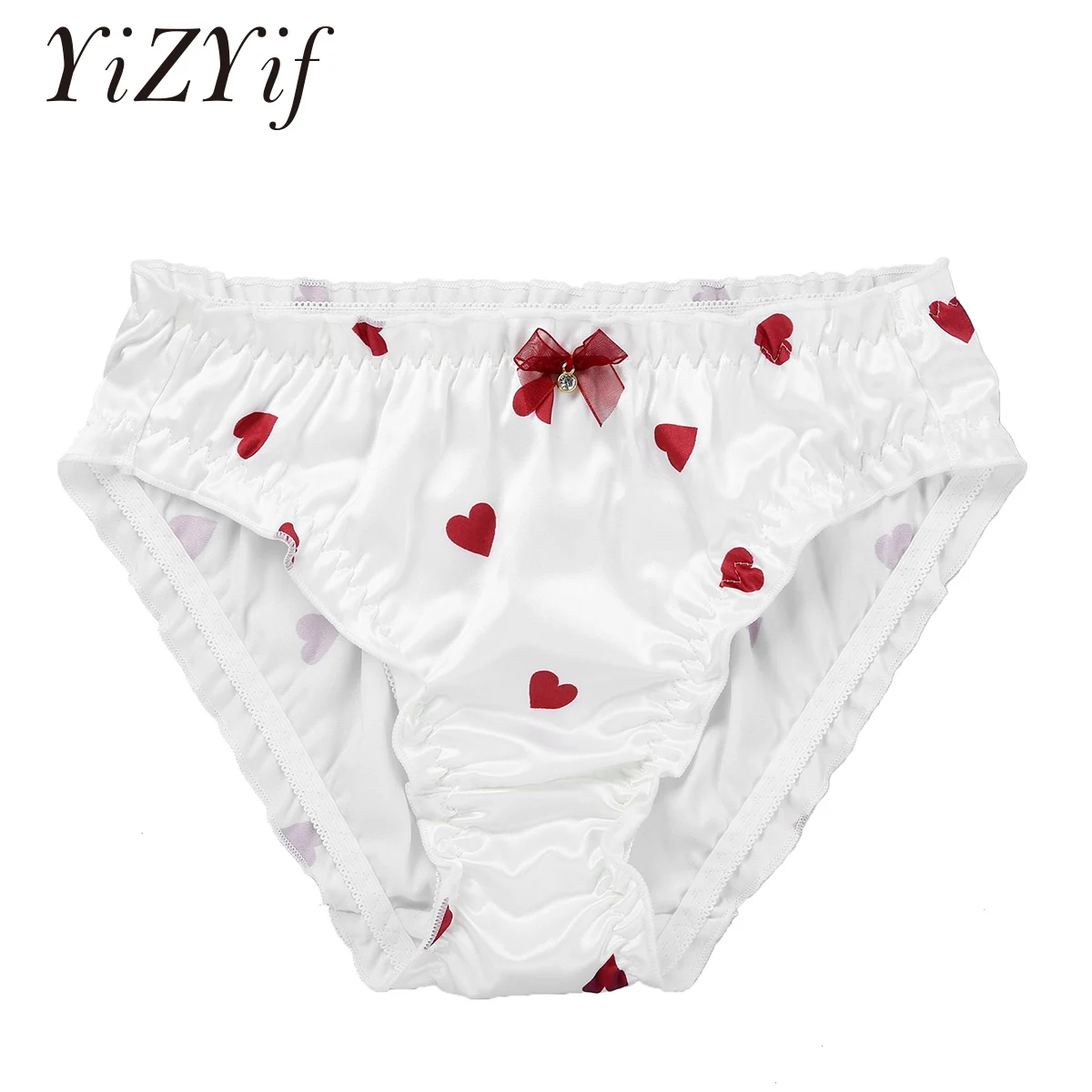 YiZYiF Sissy Lace Briefs Men Ruffled Panties Thongs Hearts Print Crossdress Costume Panty Briefs Thongs Gay Male Sexy Underwear
YiZYiF Sissy Lace Briefs Men Ruffled Panties Thongs Hearts Print Crossdress Costume Panty Briefs Thongs Gay Male Sexy Underwear