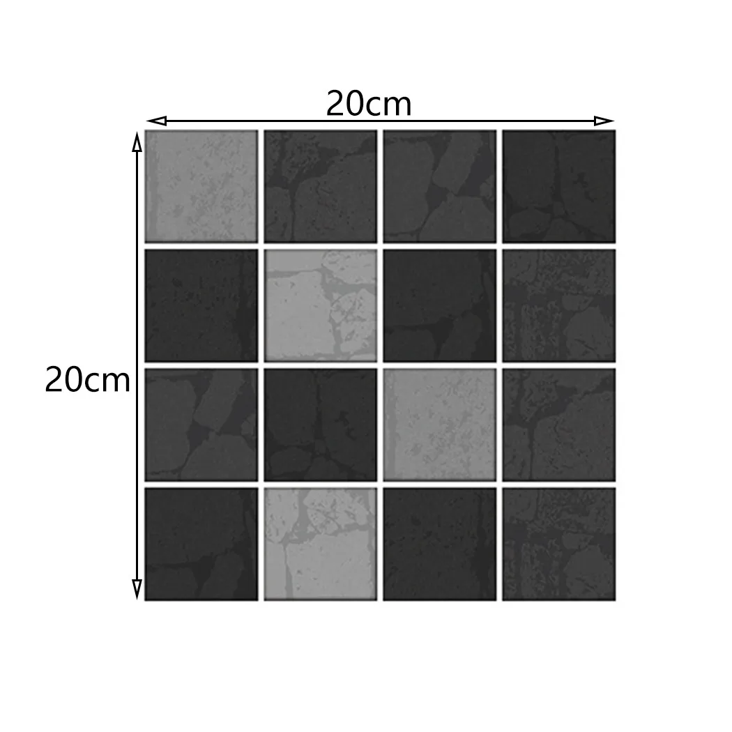 6pcs Mosaic Tile Wall Stickers 20cm*20cm*6pcs For Kitchen Bathroom 20*20cm PVC Waterproof In Stock Drop Shipping
6pcs Mosaic Tile Wall Stickers 20cm*20cm*6pcs For Kitchen Bathroom 20*20cm PVC Waterproof In Stock Drop Shipping