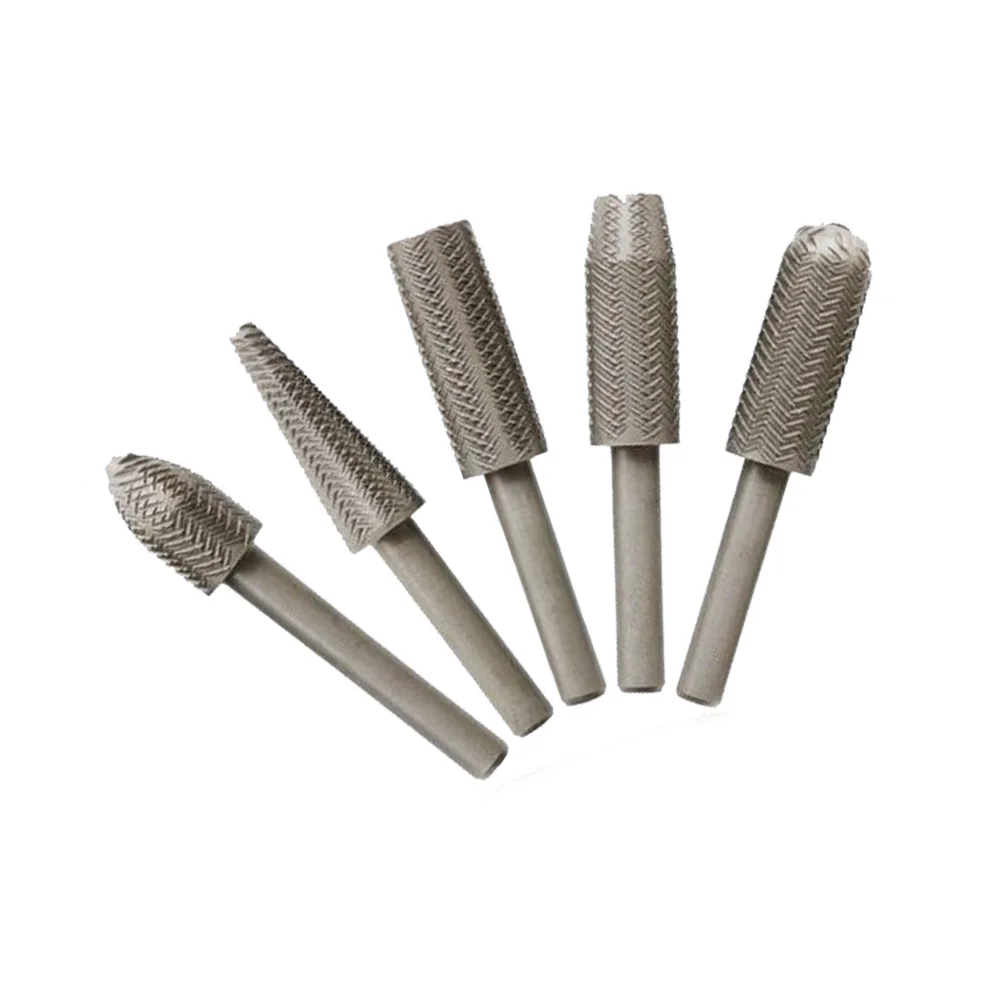5Pcs 6x8mm Tungsten Carbide Burrs Carving Bit Double Cutter for Rotary Burring Set File Grinder Cutter Bits ACDFG/ADEFG
5Pcs 6x8mm Tungsten Carbide Burrs Carving Bit Double Cutter for Rotary Burring Set File Grinder Cutter Bits ACDFG/ADEFG