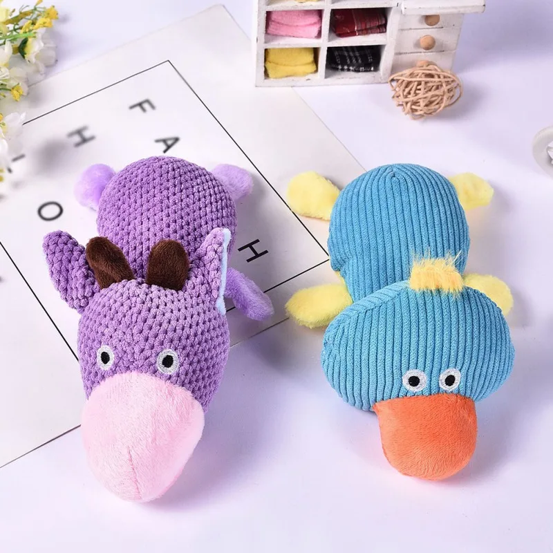 Plush Pet Toys for Small Large Dog Animal Shaped Bite-Resistant Clean Dog Chew Training Toy Pet Squeaky Sound Toy Dog Supplies #
Plush Pet Toys for Small Large Dog Animal Shaped Bite-Resistant Clean Dog Chew Training Toy Pet Squeaky Sound Toy Dog Supplies #