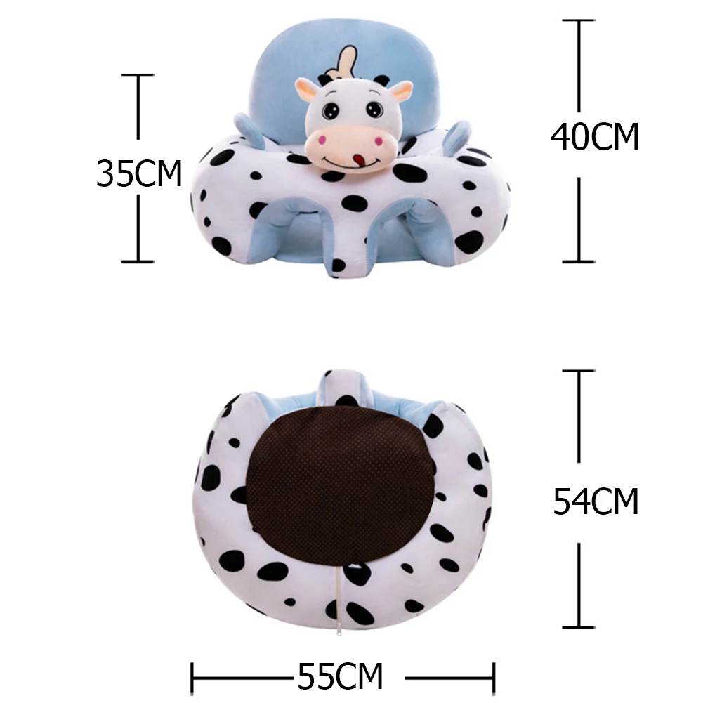 Baby Seats Sofa Support Seat Baby Plush Chair Learning To Sit Soft Plush doll Toys Travel cartoon Seat Without Fillers
Baby Seats Sofa Support Seat Baby Plush Chair Learning To Sit Soft Plush doll Toys Travel cartoon Seat Without Fillers