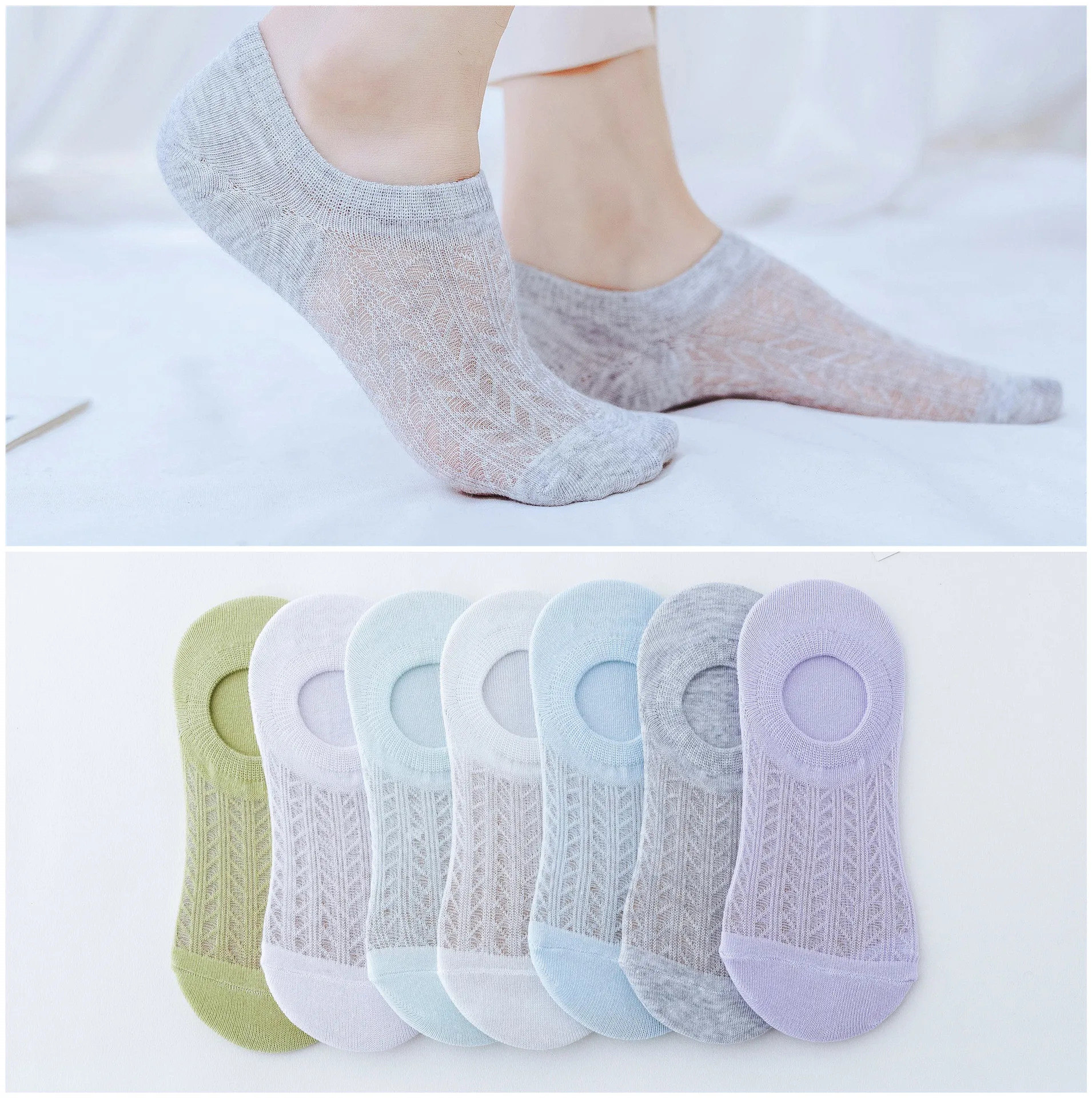 5 Pairs/Lot Women Lace Ankle Sock Soft Comfy Sheer Silk Cotton Elastic Mesh Transparent Socks Elastic Short
5 Pairs/Lot Women Lace Ankle Sock Soft Comfy Sheer Silk Cotton Elastic Mesh Transparent Socks Elastic Short
