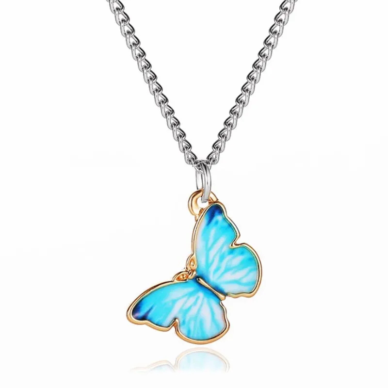 Korean Cute Butterfly Pendant Necklace Women Cocktail Party Statement Necklace Romantic Style Fashion Necklace Jewelry Gifts
Korean Cute Butterfly Pendant Necklace Women Cocktail Party Statement Necklace Romantic Style Fashion Necklace Jewelry Gifts