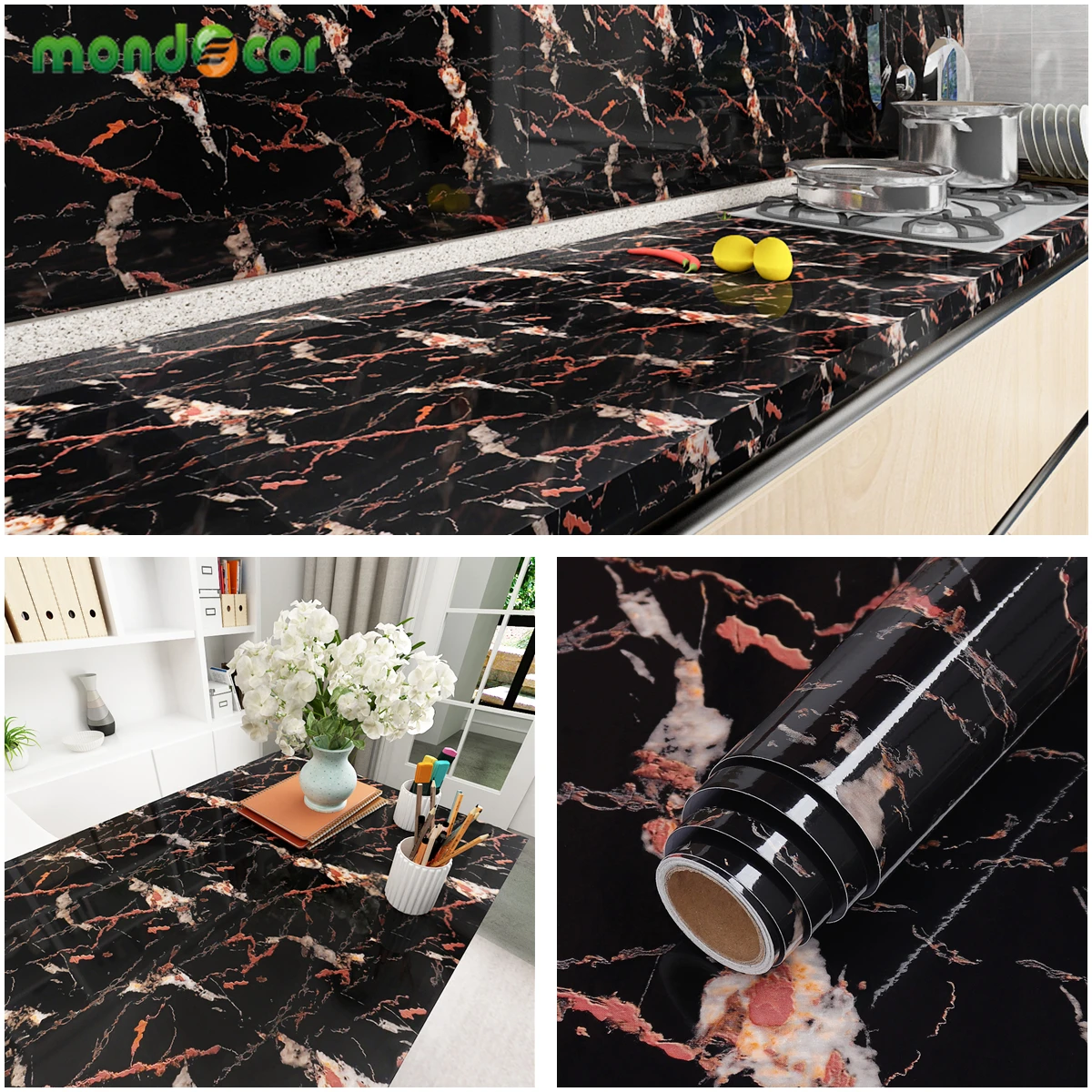 50 Colors Waterproof Marble Wallpaper Self Adhesive Stickers Living Room Wall Decor Kitchen Cabinet Desktop Drawer Contact Paper
50 Colors Waterproof Marble Wallpaper Self Adhesive Stickers Living Room Wall Decor Kitchen Cabinet Desktop Drawer Contact Paper