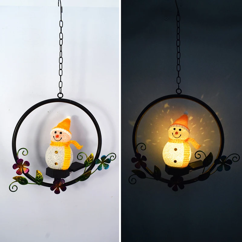 Solar Garden Hanging Lamp LED Christmas Lawns Snowman Decoration Light Wind Chime Light for Outdoor Lawn Decor TSH Shop
Solar Garden Hanging Lamp LED Christmas Lawns Snowman Decoration Light Wind Chime Light for Outdoor Lawn Decor TSH Shop