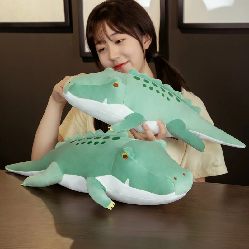 55/65cm Cute Cartoon Lie Prone Crocodile Plush Toys Stuffed Soft Lovely Animals Pillow Dolls For Kids Girls Birthday Gifts
55/65cm Cute Cartoon Lie Prone Crocodile Plush Toys Stuffed Soft Lovely Animals Pillow Dolls For Kids Girls Birthday Gifts