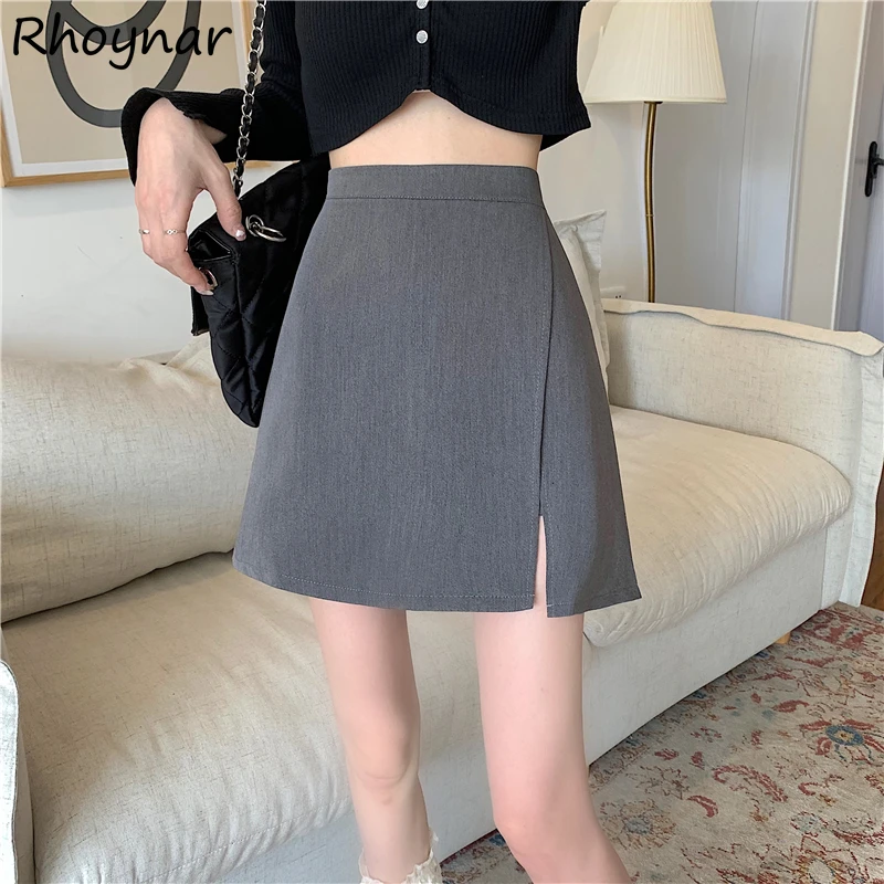 Skirts Women Solid Side-slit Asymmetrical Mini Sexy Female Hot Girls Trendy Ins Design Streetwear Bottoms Students Retro Newest
Skirts Women Solid Side-slit Asymmetrical Mini Sexy Female Hot Girls Trendy Ins Design Streetwear Bottoms Students Retro Newest