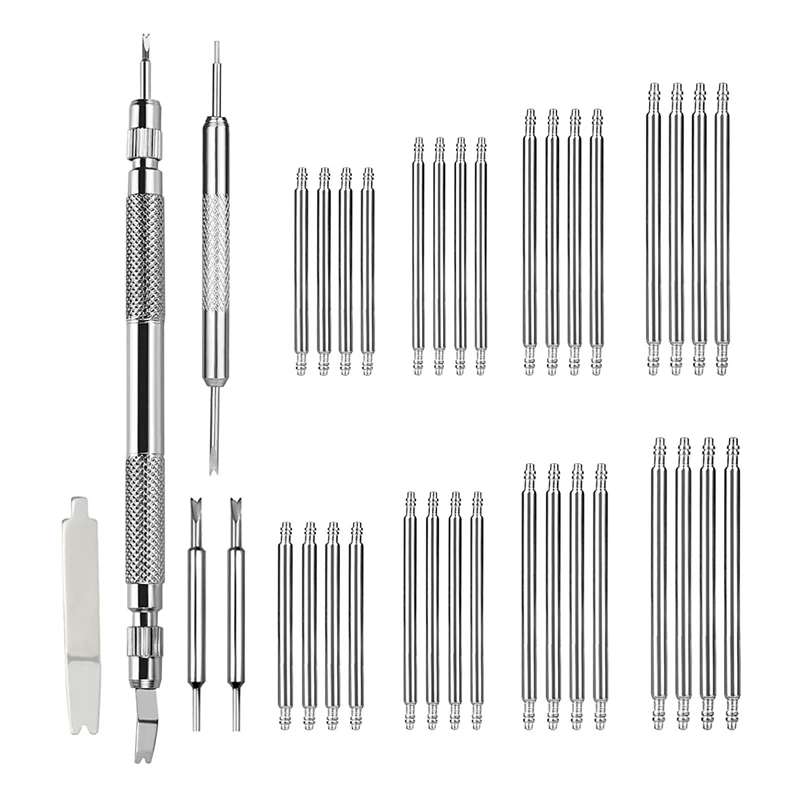 Spring Bar Tool,Watch Band Tool Set, Watch Wrist Bands Strap Removal Repair Fix Kit with 3 Extra Spring Bar Tips
Spring Bar Tool,Watch Band Tool Set, Watch Wrist Bands Strap Removal Repair Fix Kit with 3 Extra Spring Bar Tips