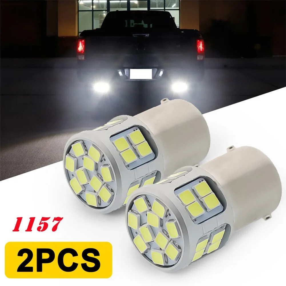 2pcs/set Car LED Brake Light 1156 1157 30SMD 2835 Reversing Light Turn Signal White 6000K IP68 Waterproof Reversing Lights
2pcs/set Car LED Brake Light 1156 1157 30SMD 2835 Reversing Light Turn Signal White 6000K IP68 Waterproof Reversing Lights