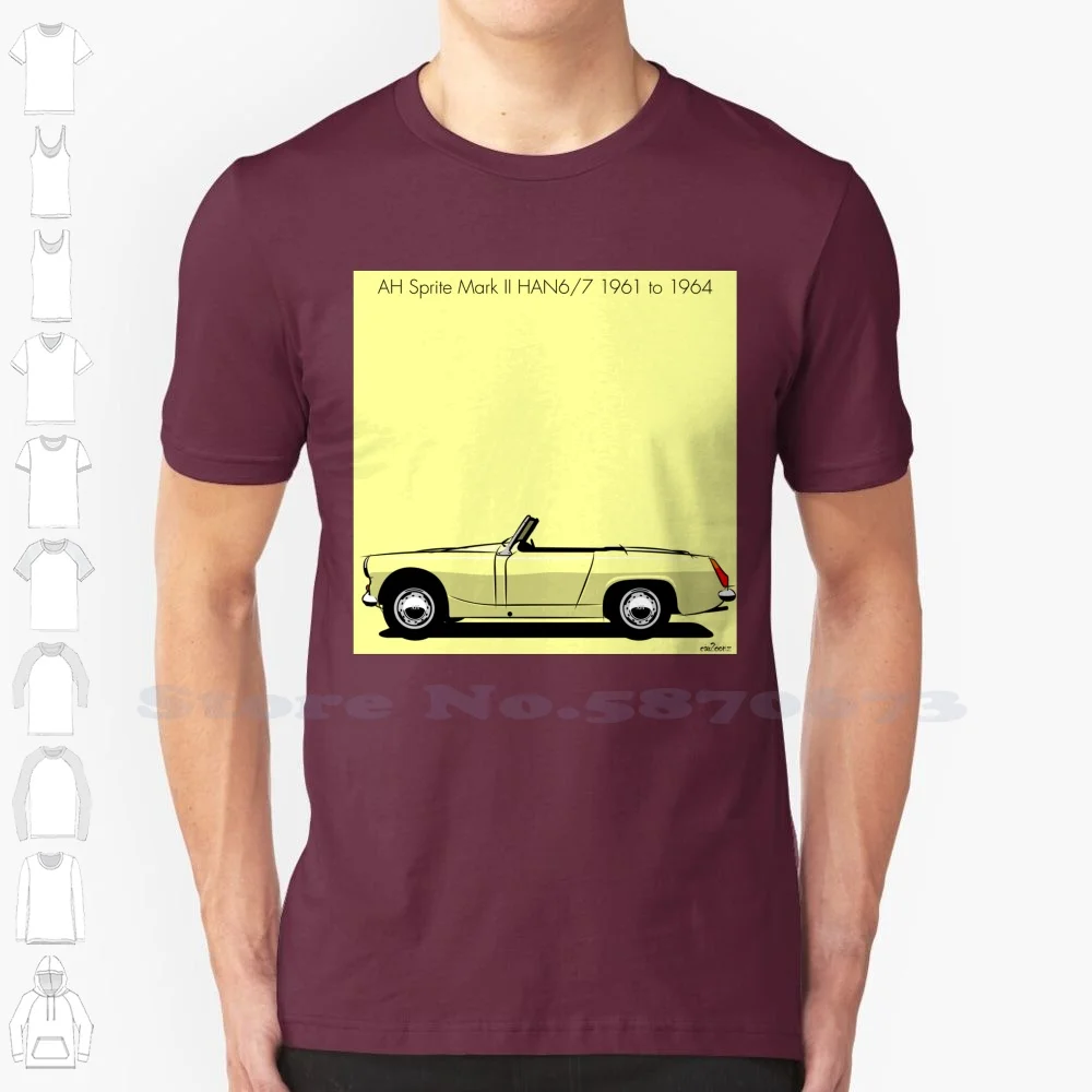 Austin Healey Sprite Mark Ii Yellow Cool Design Trendy T-Shirt Tee Austin Healey Sprite Frogeye Bug Eye British Sportscar Car
Austin Healey Sprite Mark Ii Yellow Cool Design Trendy T-Shirt Tee Austin Healey Sprite Frogeye Bug Eye British Sportscar Car