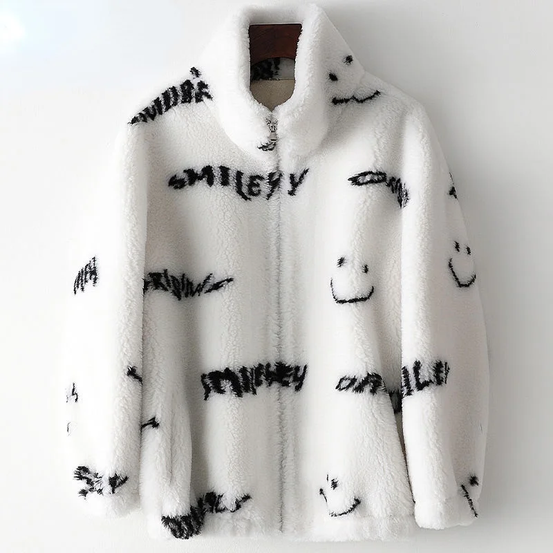 Women Winter Real Sheep Shearling Lamb Fur Coat Stand Collar Fashion Wool Fur Jacket Ladies Thick Warm Casual Outerwear X870
Women Winter Real Sheep Shearling Lamb Fur Coat Stand Collar Fashion Wool Fur Jacket Ladies Thick Warm Casual Outerwear X870