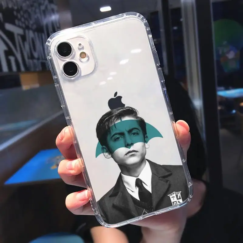 The Umbrella Academy Phone Case Transparent for iPhone 11 12 mini pro XS MAX 8 7 6 6S Plus X 5S SE 2020 XR
The Umbrella Academy Phone Case Transparent for iPhone 11 12 mini pro XS MAX 8 7 6 6S Plus X 5S SE 2020 XR