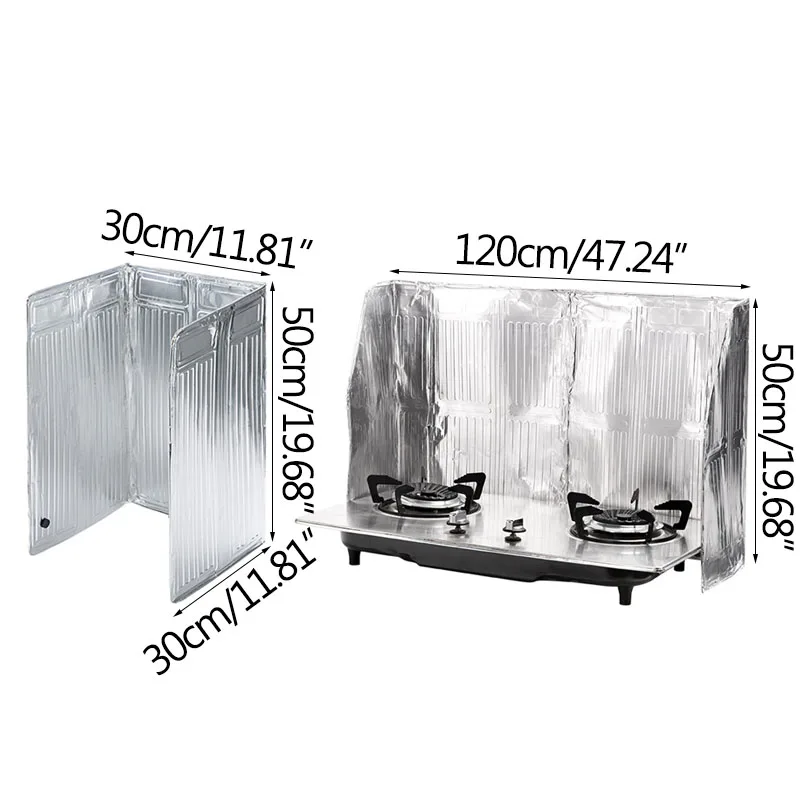 Foldable Oil Baffle Oil Splash Protection Cover Kitchen Gadgets And Accessories Stove Tools Sink Supplies Cooking Tools
Foldable Oil Baffle Oil Splash Protection Cover Kitchen Gadgets And Accessories Stove Tools Sink Supplies Cooking Tools