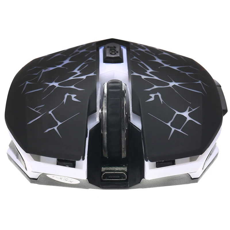 2.4GHz Wireless Mouse Rechargeable 6-key Mute Ergonomics Mice with Adjustable DPI and Breathing Light 
2.4GHz Wireless Mouse Rechargeable 6-key Mute Ergonomics Mice with Adjustable DPI and Breathing Light