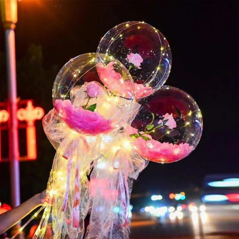2022 LED Rose Bobball Luminous Valentines Day Gift Wedding Decoration Pink Balloon Night Market Stalls Valentine's Day Bobball
2022 LED Rose Bobball Luminous Valentines Day Gift Wedding Decoration Pink Balloon Night Market Stalls Valentine's Day Bobball