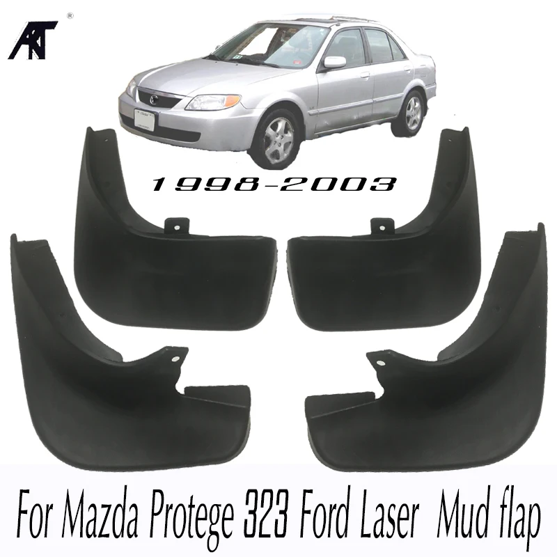 4PCS/set Car Mud Flaps For Mazda Protege 323 Ford Laser 1998-2003 Mudflaps Splash Guards Mud Flap Mudguards Fender 1999 2000 200
4PCS/set Car Mud Flaps For Mazda Protege 323 Ford Laser 1998-2003 Mudflaps Splash Guards Mud Flap Mudguards Fender 1999 2000 200