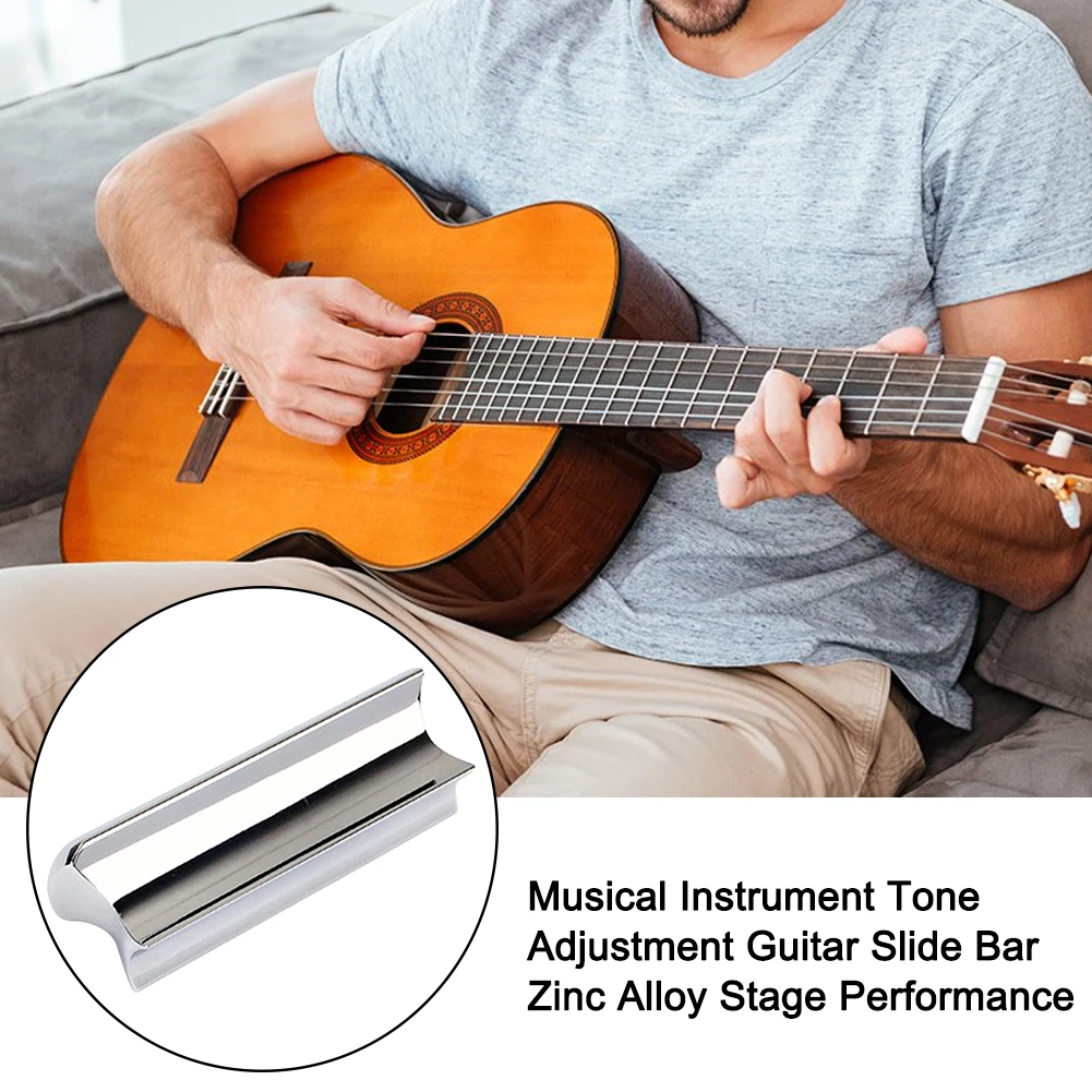 Musical Instrument Tone Adjustment Lightweight Guitar Slide Bar Solid Zinc Alloy Durable Stage Performance Compact Multifunction
Musical Instrument Tone Adjustment Lightweight Guitar Slide Bar Solid Zinc Alloy Durable Stage Performance Compact Multifunction