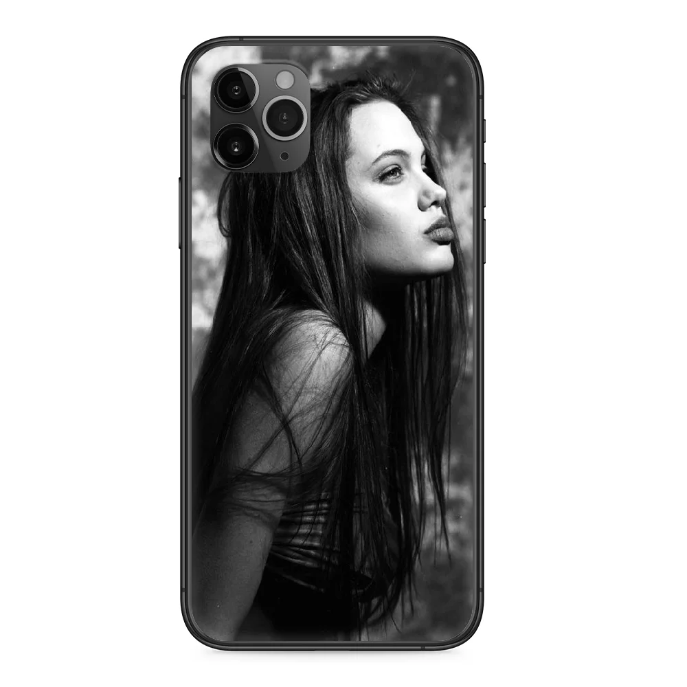 Celebrity Angelina Jolie beauty Phone Case cover For Iphone 11 7 8 XR 5 5C 5S 6 6S PLUS X XS PRO SE 2020 MAX black waterproof
Celebrity Angelina Jolie beauty Phone Case cover For Iphone 11 7 8 XR 5 5C 5S 6 6S PLUS X XS PRO SE 2020 MAX black waterproof