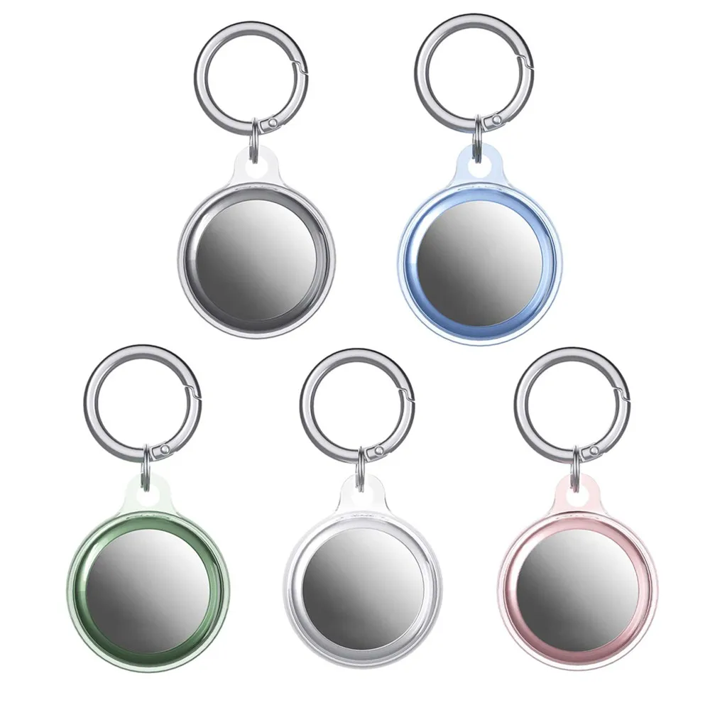 TPU Transparent Protective Sleeve Applicable for Apple AirTags Tracker Anti-lost Device Locator Protective Case Keychain
TPU Transparent Protective Sleeve Applicable for Apple AirTags Tracker Anti-lost Device Locator Protective Case Keychain