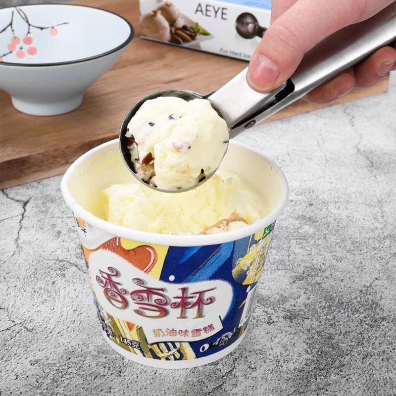 Ice CreamTool Stainless Steel Ice-Cream Scoops Ice cream ball maker Fruit Spoon Dessert Shop Accessories Kitchen
Ice CreamTool Stainless Steel Ice-Cream Scoops Ice cream ball maker Fruit Spoon Dessert Shop Accessories Kitchen