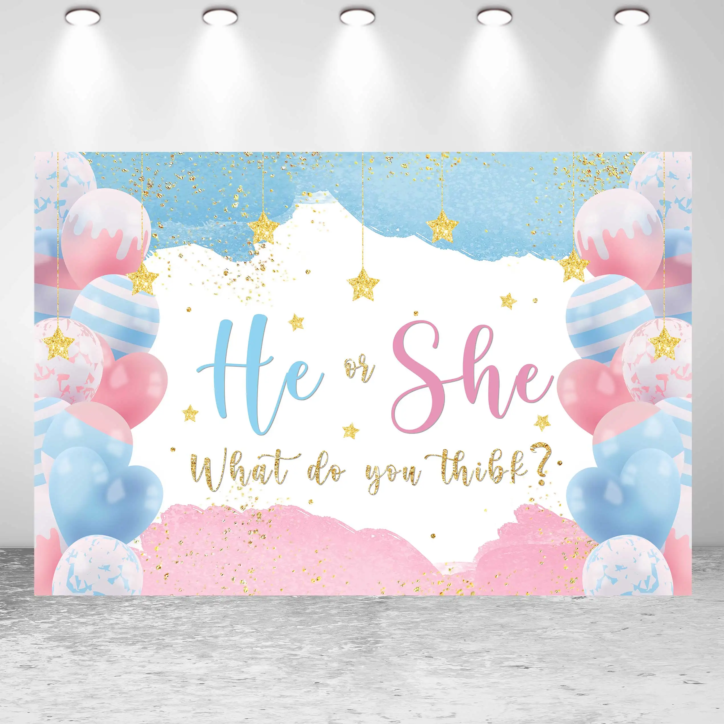 Baby Shower Party Backgrounds Blue Pink Bling Bling Balloons Backdrop Girl Boy Child Stars Customized Birthday Photo Photography
Baby Shower Party Backgrounds Blue Pink Bling Bling Balloons Backdrop Girl Boy Child Stars Customized Birthday Photo Photography