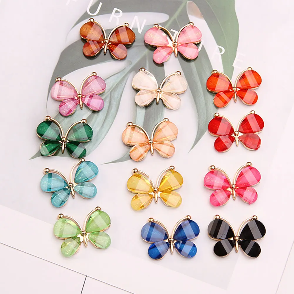 10pcs/20pcs 14Color Resin Animal Butterfly Charms for Jewelry Making Pendants Necklaces Cute Earrings DIY Handmade Accessories
10pcs/20pcs 14Color Resin Animal Butterfly Charms for Jewelry Making Pendants Necklaces Cute Earrings DIY Handmade Accessories