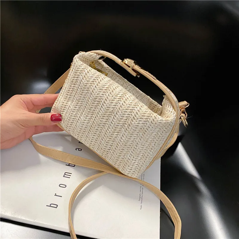 Spring small bag woven female bag 2021 new trendy fashion one-shoulder messenger bag western style trend ins straw bag
Spring small bag woven female bag 2021 new trendy fashion one-shoulder messenger bag western style trend ins straw bag