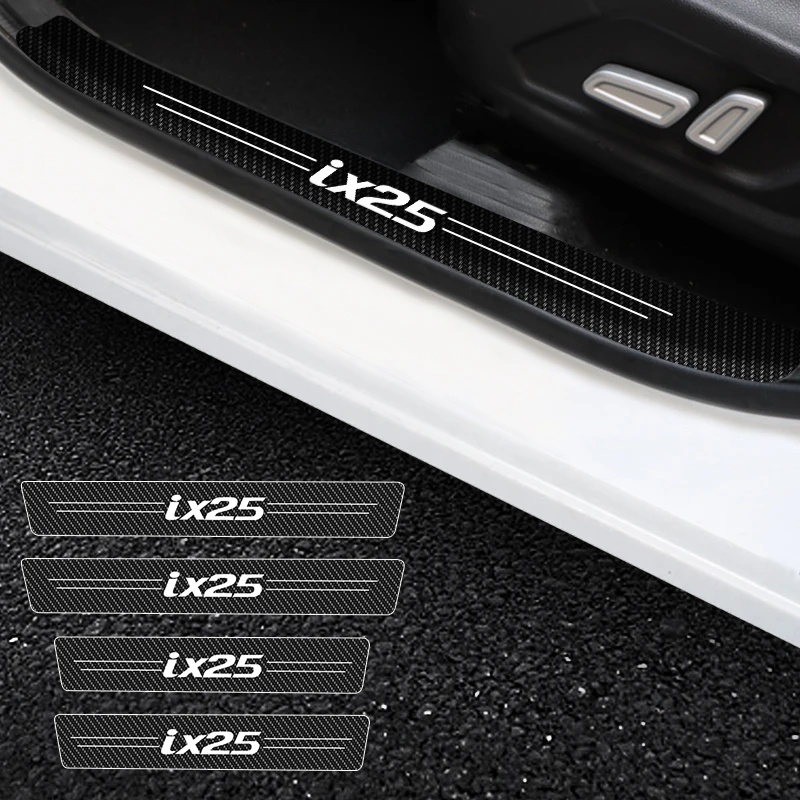 Car Door Threshold Scuff Plate Carbon Fiber Sill Protector Stickers For Hyundai IX25 2014-2019 2020 Auto Door Entry Pedal Guards
Car Door Threshold Scuff Plate Carbon Fiber Sill Protector Stickers For Hyundai IX25 2014-2019 2020 Auto Door Entry Pedal Guards