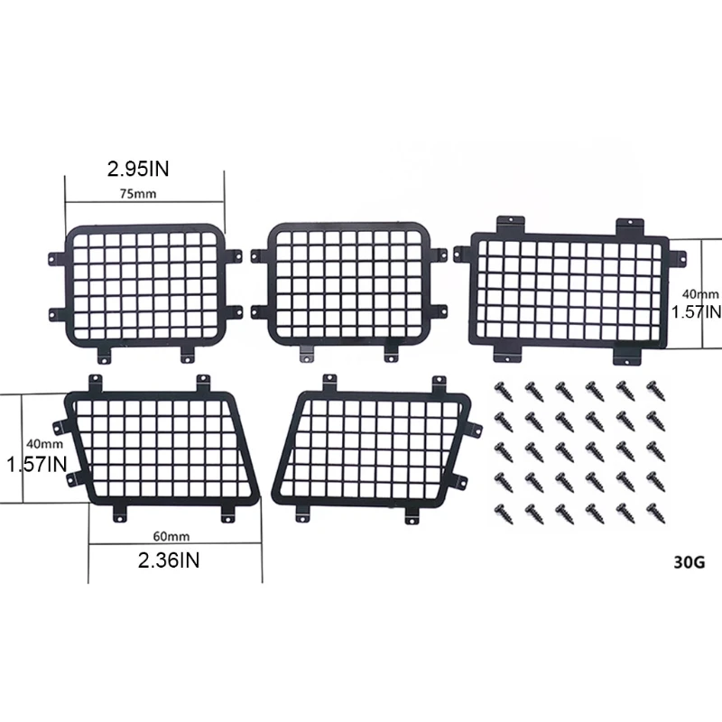 2021 New Upgrades Windows Mesh Simulated Decor DIY Parts for MN86 G500 1/12 RC Car
2021 New Upgrades Windows Mesh Simulated Decor DIY Parts for MN86 G500 1/12 RC Car