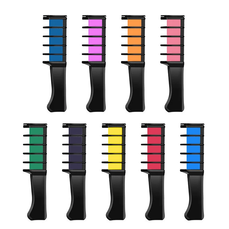 9 Colors Disposable Temporary Dye Stick Mini Hair Dye Comb Hair Dye Chalk Make Up Hair Dye Brush Easy To Color And Clean TSLM1
9 Colors Disposable Temporary Dye Stick Mini Hair Dye Comb Hair Dye Chalk Make Up Hair Dye Brush Easy To Color And Clean TSLM1